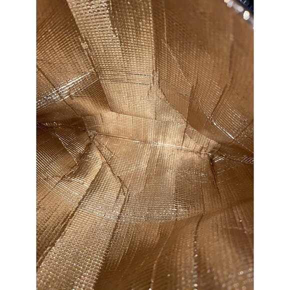 NWOT VICTORIA'S SECRET Insulated Cooler Tote Bag Zip Top Nautical Beach Themed - Picture 14 of 16